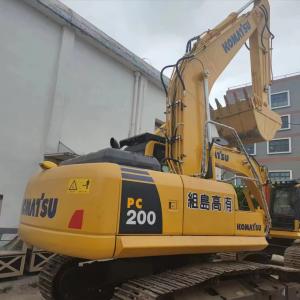 Wholesale used crawler excavator used komatsu pc200/good condition with high power second hand excavator komatsu pc200 for sale from china suppliers