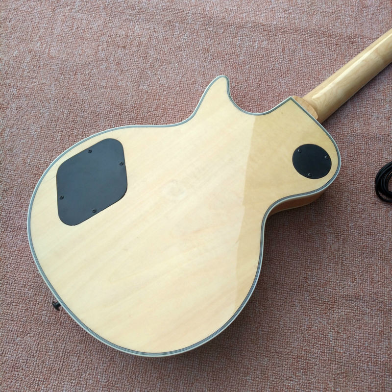 Custom Shop Wooden Solid spalted tree wood Electric Guitar Top Musical instruments