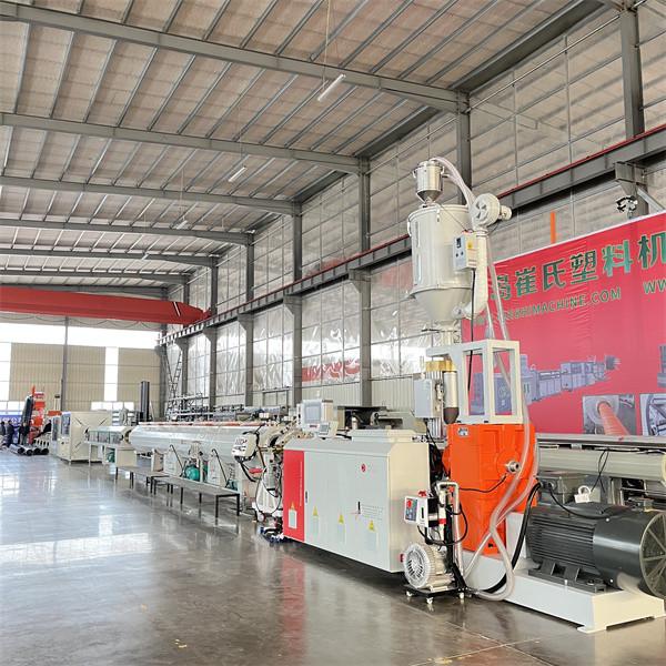 120-300kg/h HDPE Pipe Extruder , Water Pipe Production Line For Water Supply /