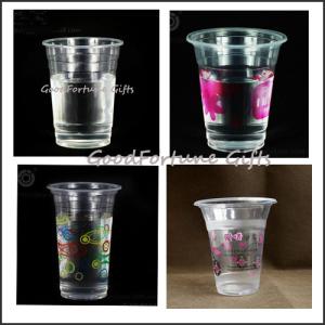 Wholesale Eco printed logo customed Advertising one time coffee water Disposable Plastic Cup from china suppliers