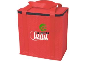 Wholesale Oxford Polyester Lunch Bag With Logo , Aluminium Foil Lunch Cooler Bags For Adults from china suppliers