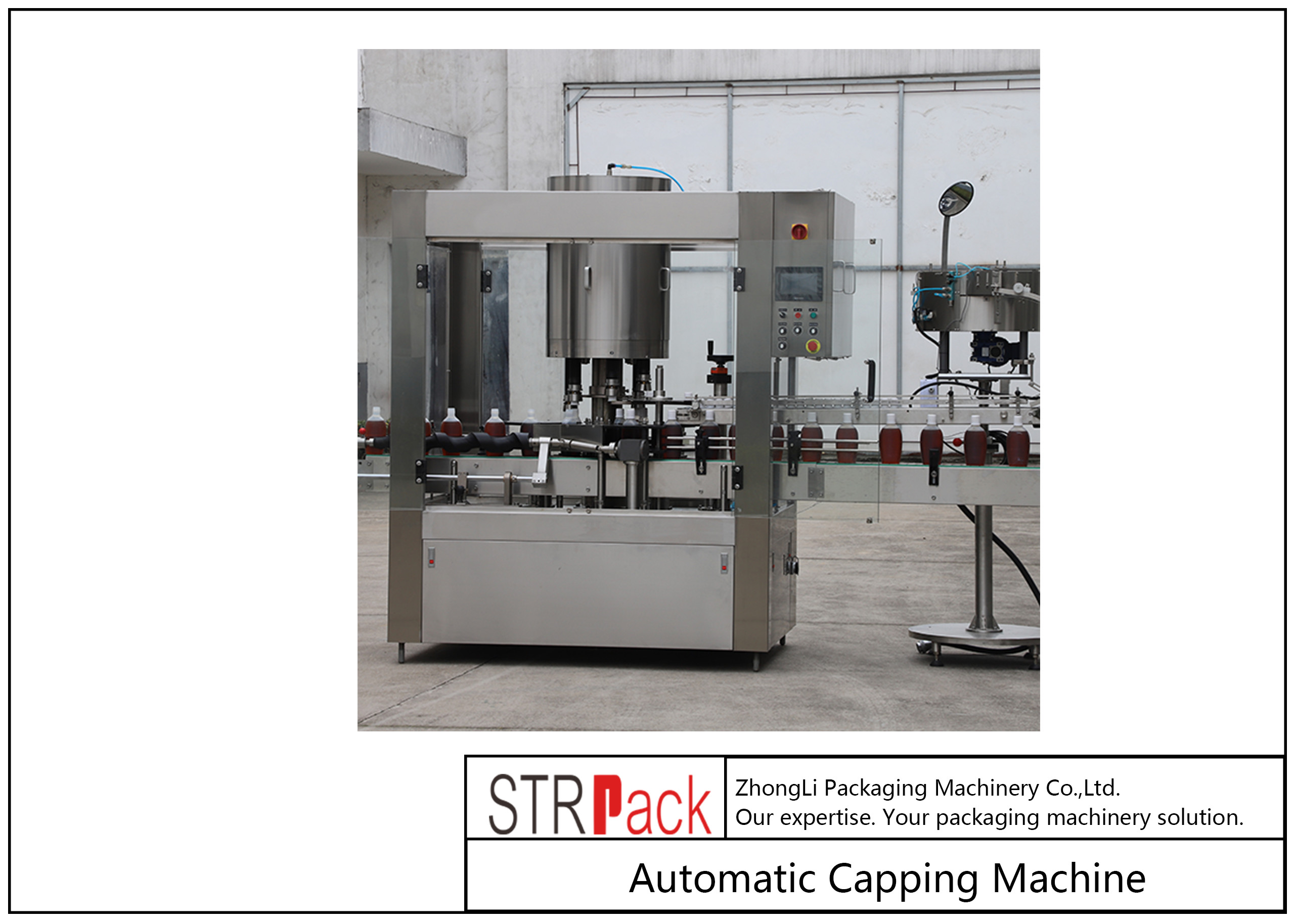 Full Automatic Rotary Pick And Place Capping Machine 3KW