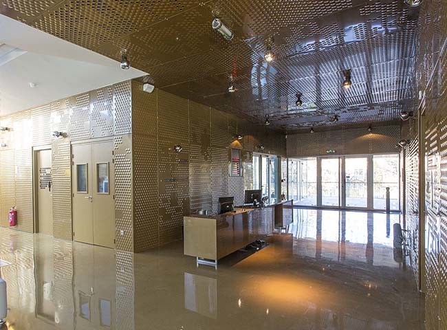 Perforated Metal Ceiling – Smooth And Monolithic Appearance For Retrofits or New Construction