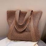 Straw Bags for Women Summer Beach Woven Tote Hobo Handbag Casual Straw Shoulder