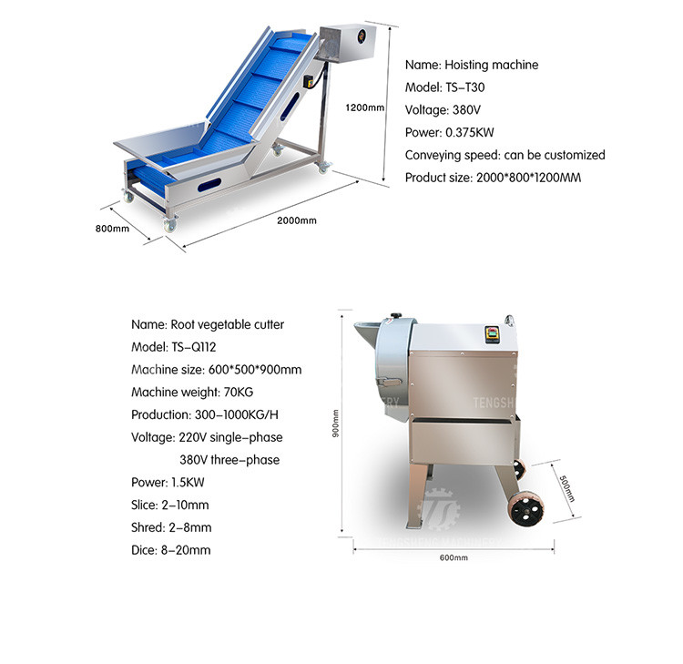 1000kg/H Pineapple Cutting Machine Fruit Vegetable Production Line