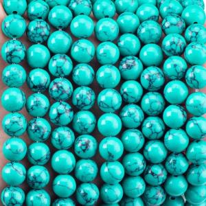 Wholesale 8MM Green Turquoise Bulk Beads Strands For Jewelry Making Bracelet Necklace Earring from china suppliers
