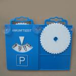 Universal Car PS Waterproof Parking Disc at with High Temperature Resistance