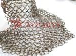 Chain Mail Weave Stainless Steel Ring Mesh Colored Finished