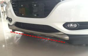 Wholesale Stainless Steel Car Bumper Protector for HONDA HR-V VEZEL 2014 Bumper Skid from china suppliers