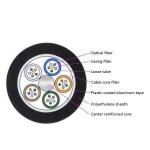 14 Core OM3 Single Mode Outdoor Fiber Optic Cable GYTA Telecommunication