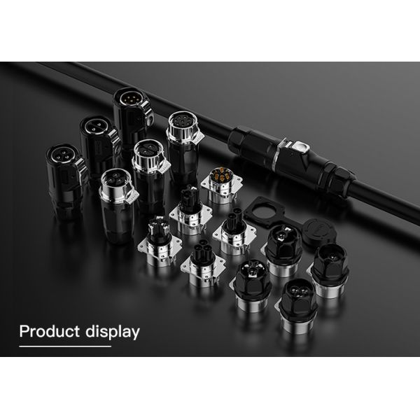 CNLINKO M28 3 Pin Male and Female 35A Plug Socket IP68 Waterproof Power Connector