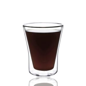 Wholesale Lead Free Crystal Coffee Glass Mug Machine Pressed For Bar / Hotel Usage from china suppliers