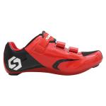 Athletic Red Road Racing Bicycle Shoes Anti Skid Dirt Resistant Good Stability