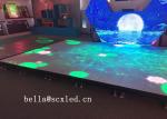 Indoor SMD3535 Sound Active Dj Led Disco Dance Floor Warm White Beam Panels