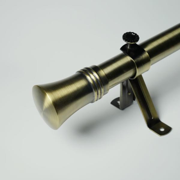KIEI EP-055 Curtain Rod Hot Sale Luxury Adjustable Finial Hardware Precision
