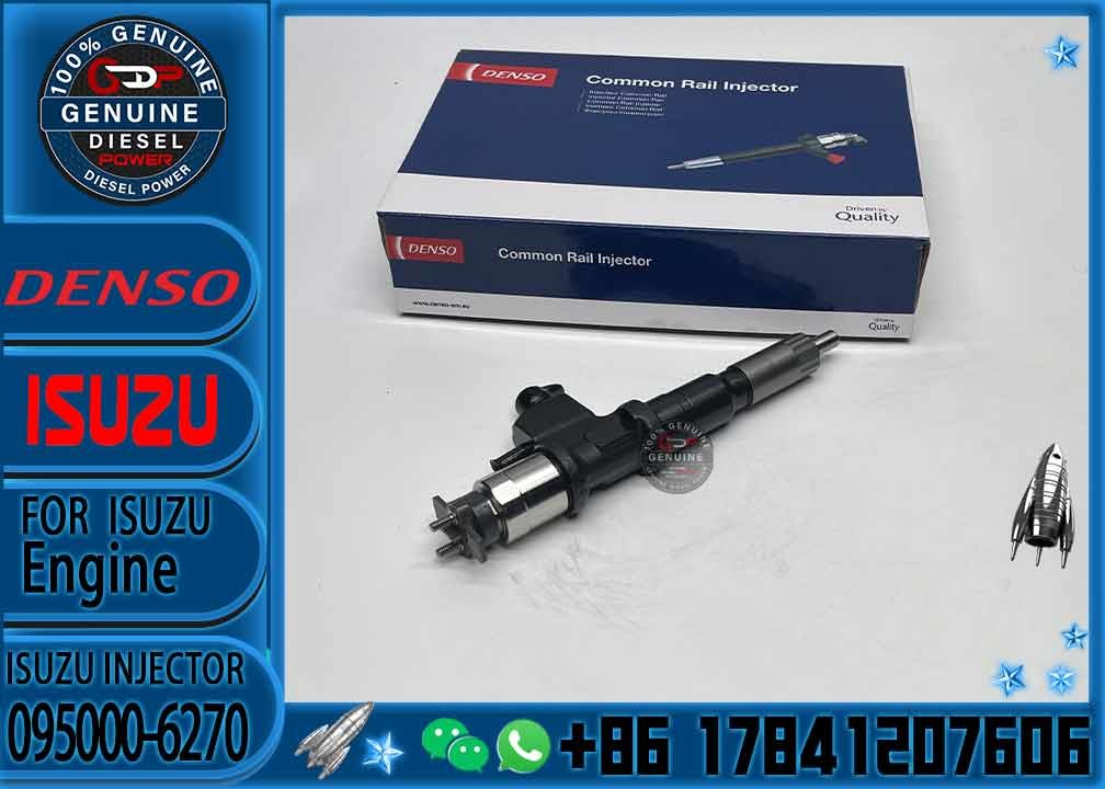 diesel fuel injector common rail injector 095000-6300 095000-6270 1153004361 8-976102544 for KOMATSU