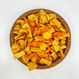 Wholesale Japanese type seaweed rice crackers exotic baked gluten free rice biscuit Crunchy grain snacks from china suppliers