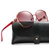 Buy cheap Four Leaf Clover Elegant Glass Lens Metal Frame Polarized Sunglasses Diamond from wholesalers