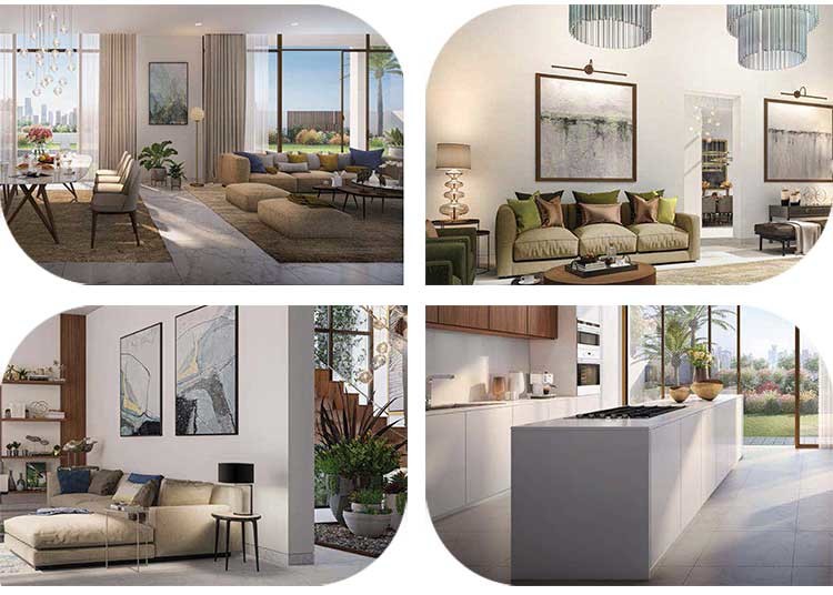 Fiber Cement Board Luxury Prefab Houses Ultra Modern Prefab Homes Prefab Home Kits Light Steel Frame House
