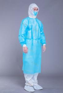 Wholesale 45GSM Polypropylene AAMI Level 2 Disposable Coverall Suit from china suppliers