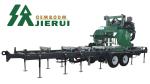 Woodworking Electric Gasoline Horizontal Band Timber Cutting Machine Saw for