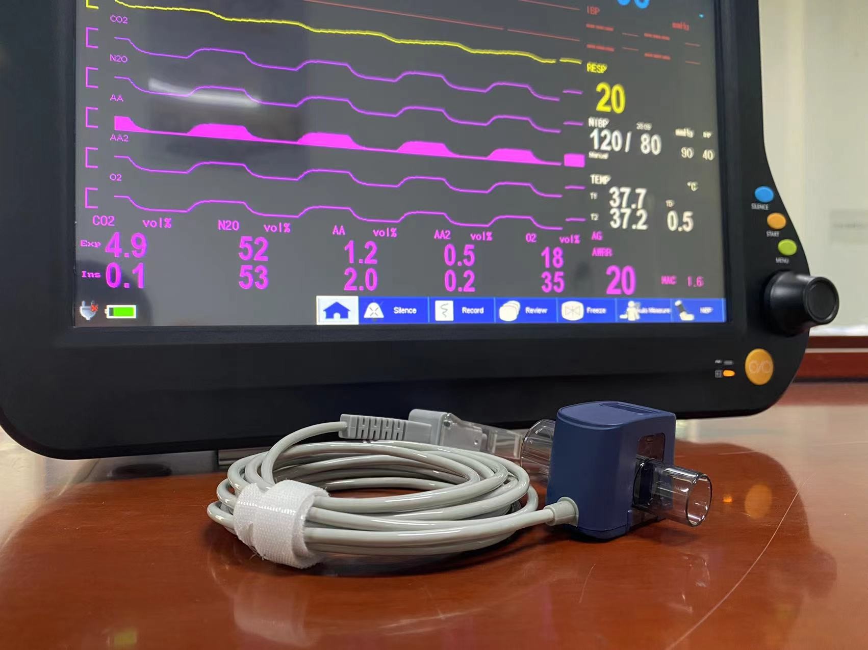 Mainstream Anesthesia Gas Module Analyzer Multifunctional For Patient Monitor