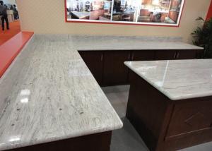 Wholesale Gray White Indian Granite Kitchen Counter Tops , Household Granite Kitchen Worktops from china suppliers