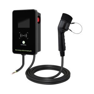 Wholesale European Standard Anti-Theft 32a Wall Mounted Ev Charging Station Swiping Card from china suppliers