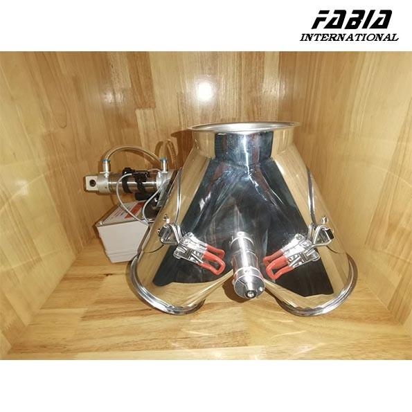 Pneumatic Three Way Switching Damper For Chemical Industry And Grain Transportat