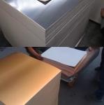 PET-aluminum Coating Paper / Metallic Gold/ silver Paper Film And Paper Board