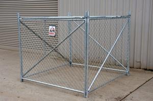 Wholesale Australian hot sale galvanized steel wire rubbish cage from china suppliers