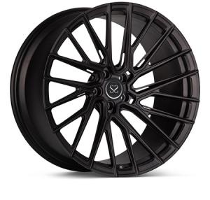 Wholesale 139.7 Pcd 21 Inches Toyota Land Crusier 2- Piece Forged Wheels All Black from china suppliers