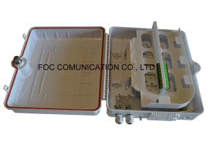 Wholesale IP65 UV Resistant Fiber Optic Termination Box Wall / Pole Mount ABS Plastic Materials from china suppliers