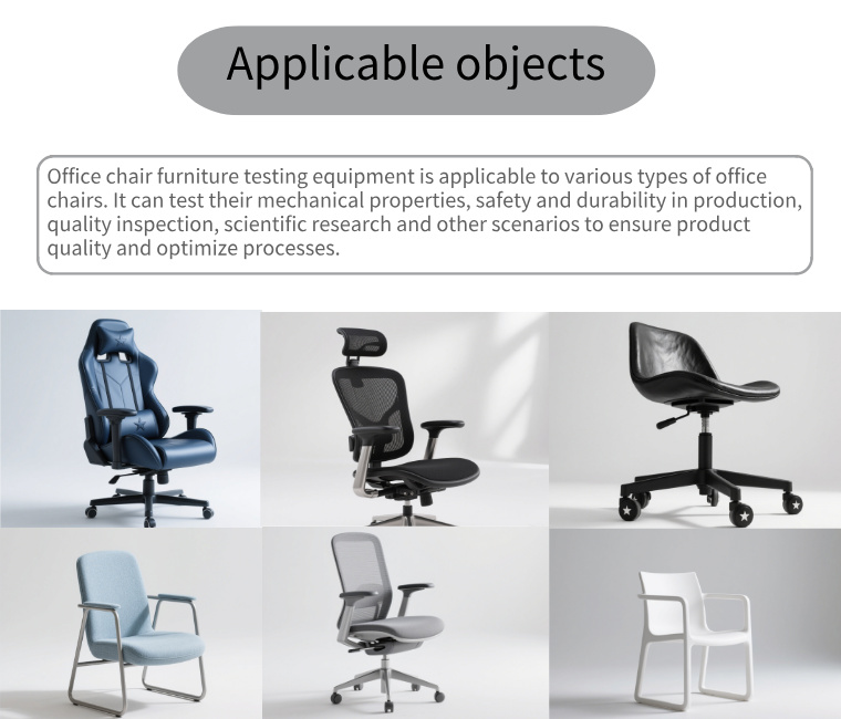 Office Chair Impact Durability Testing Machine Chair Surface Fatigue Testing Equipment