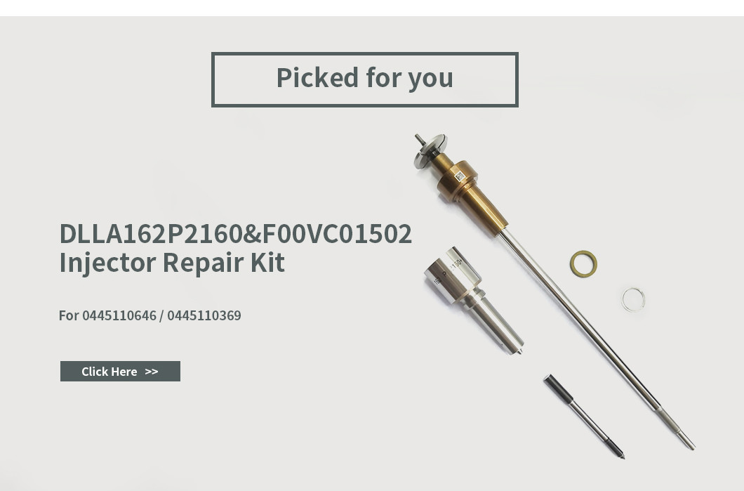 DLLA162P2160 Common Rail Nozzle For Injectors 0445110368/369/429