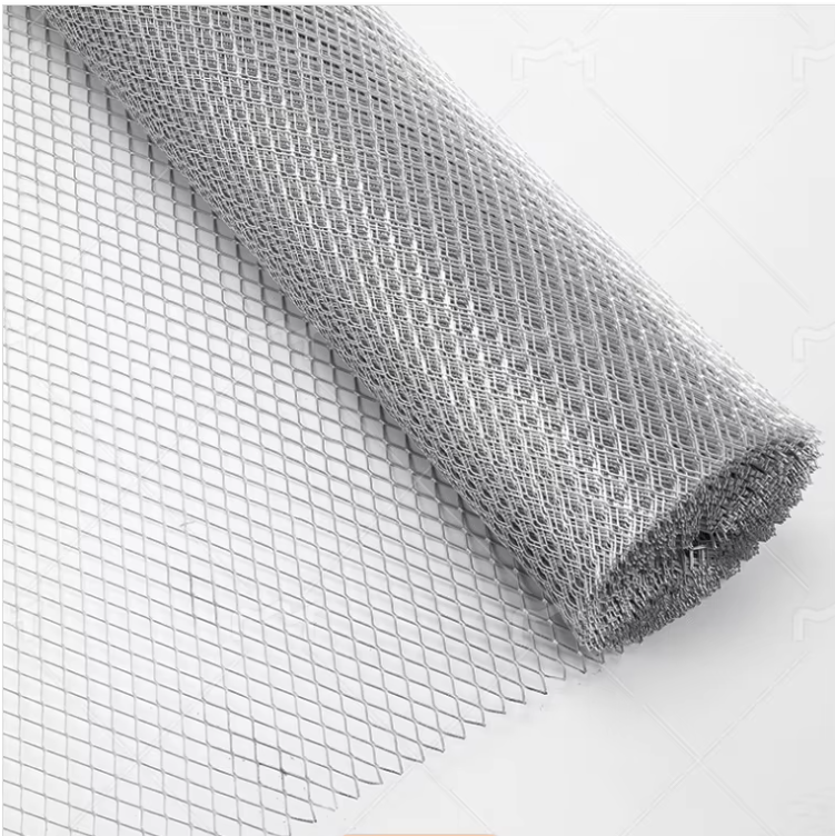 Pvc Powder Coating Expanded Metal Mesh ISO Galvanized Expanded Metal Wire Mesh