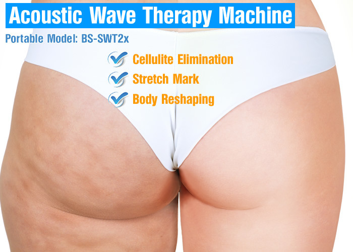 Beauty Acoustic Wave Therapy For Cellulite 4rd Gen Magnetic Electric Source