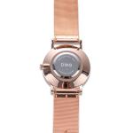 Men's Alloy Case Fashion Wrist Watches Promotional Gift With Mesh Strap Band