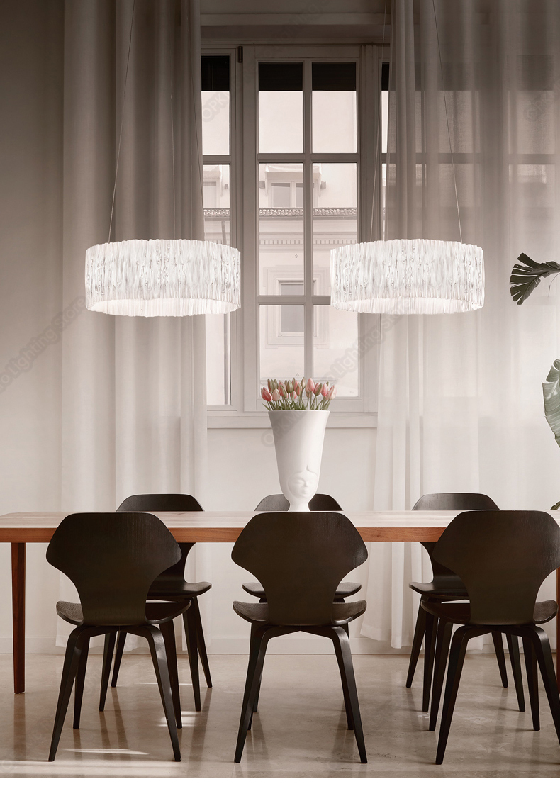 Modern Designer LED Pendant Light Nordic Circle Pendant Lamp(WH-MI-446)