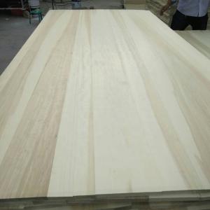 Wholesale Natural Texture Solid Wood Furniture Poplar Paulownia Pine Plank Edge Glued Board from china suppliers