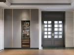 Ultima Edge Cold Metal Industrial Style Kitchen Cabinets With Dual Space Design
