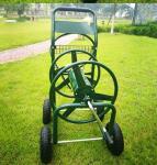Outdoor Heavy Duty Garden Trolley For Water Hose 60*102*42.5 Dimensions 15LBS