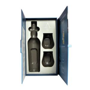 Wholesale Double Flaps Closure Wine Gift Box Packaging PS Tray Laminate Cardboard Material from china suppliers