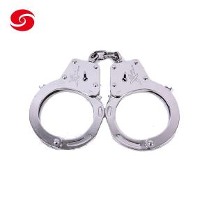 Wholesale Police Riot Control Nickel Plating Stainless Carbon Steel Handcuff from china suppliers