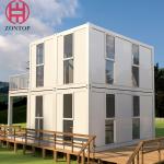 Zontop High Quality Luxury Modular Prefab House Luxury Light Steel Structure