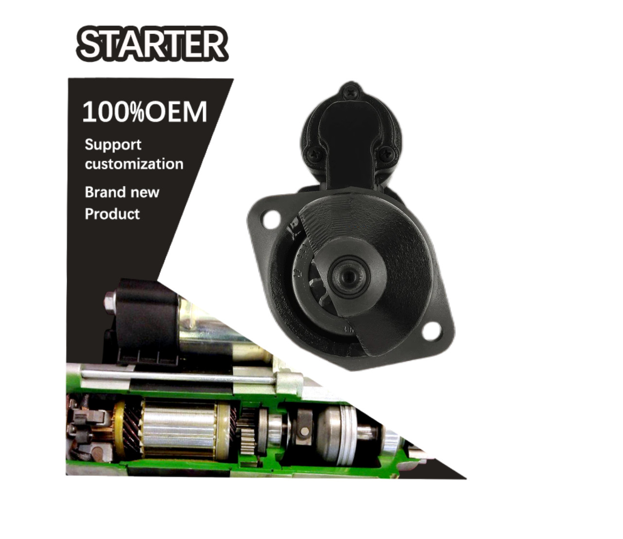 12V 11T CW STARTER 58403010, ED0058403010 IS1491, 11132639, AZE4318, MS1130, 11132543, AZE4309 11.132.639, 11.132.543