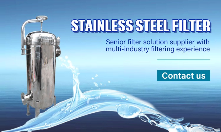 Industrial Multi Cartridge Filter Housing 0.6Mpa Water Treatment Equipments CE
