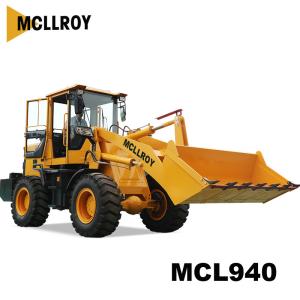 Wholesale 76kw 3 Ton Wheel Loader , Wheeled Front End Loader 2200kg Rated Load from china suppliers
