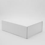 Necklace Jewelry Rectangular Ribbon Magnetic Folding Gift Box ODM Accepted