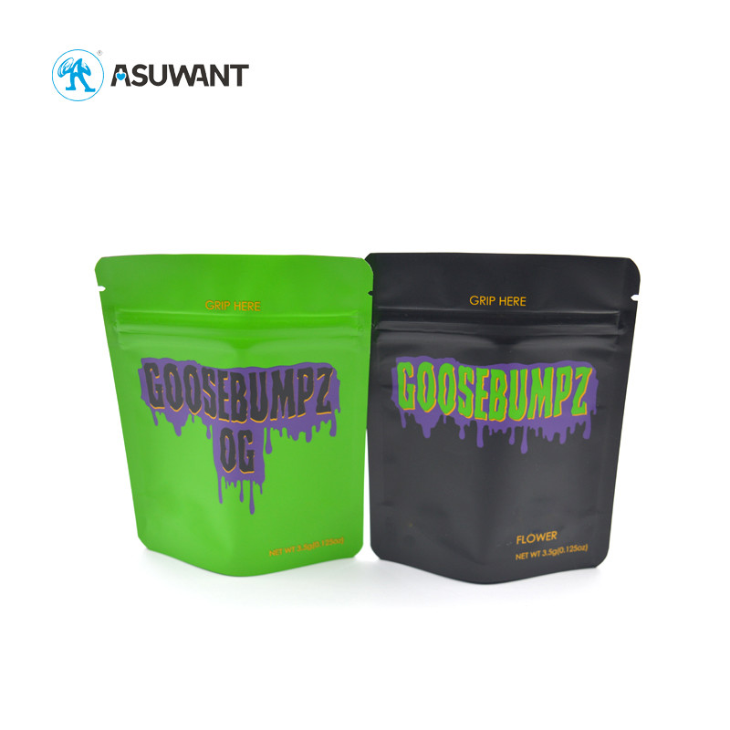 Cannaburst Cali Dispensary Packaging Stand Up Pouch Zkittles Gummies Candy Bag
